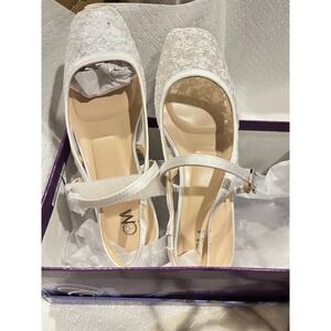 Chelsea Moreland Flats Size 8.5 Ideal for a Bride on her special day!